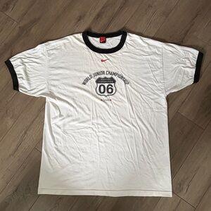 Y2K 2006 Nike Centre Swoosh World Juniors Hockey Shirt